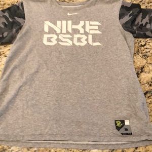 Dri-Fit t shirt. Camouflage sleeves